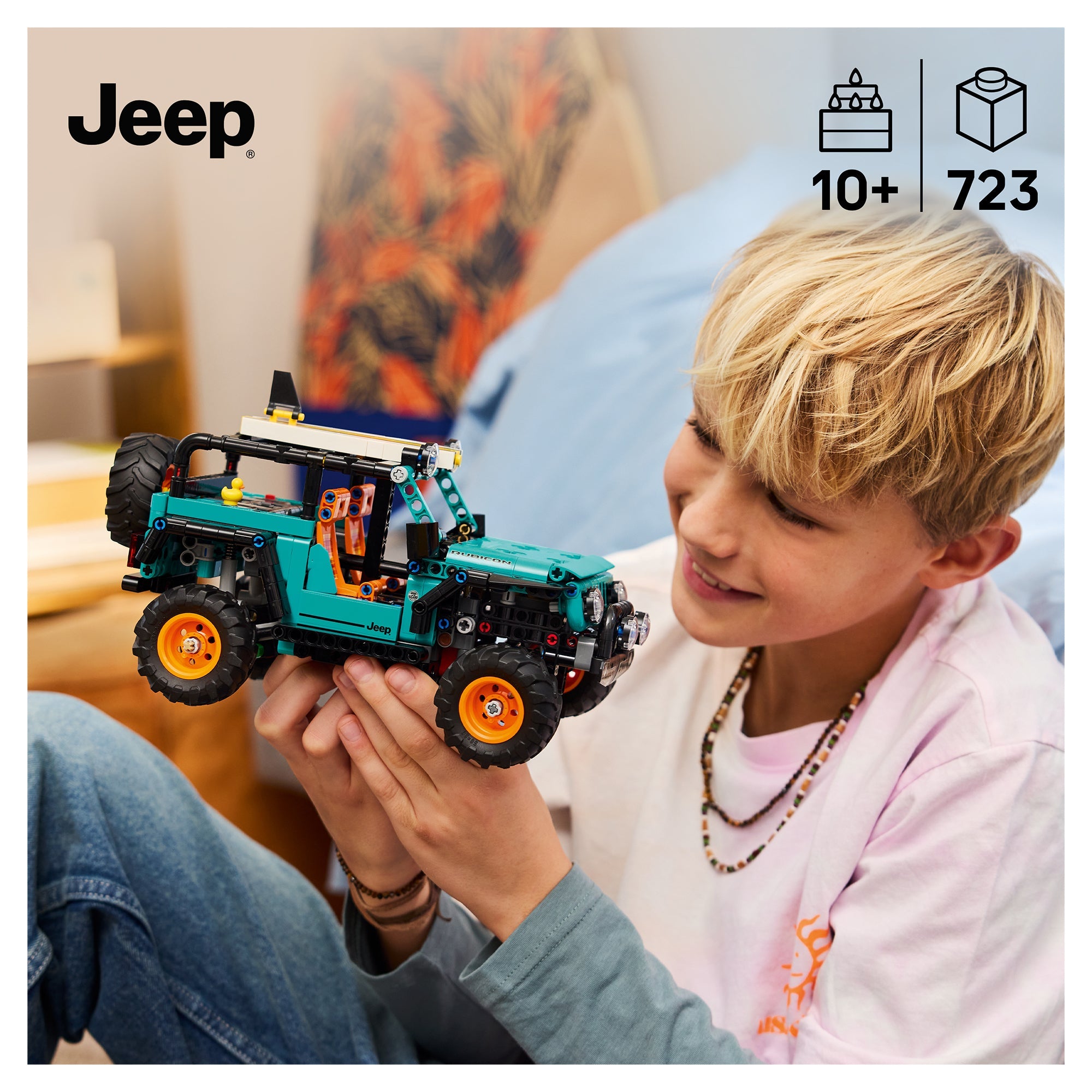 LEGO® Technic Jeep Wrangler Rubicon SUV 42227 - Image 2