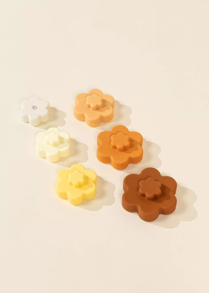 Coco Village Set of 6 Silicone Stackable Flowers - Image 14