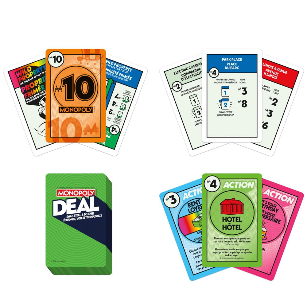 Monopoly Deal Card Game- Bilingual - Image 2