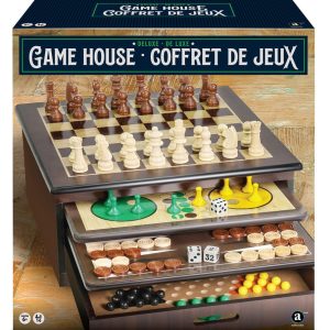 Craftsman Deluxe Wooden Game House