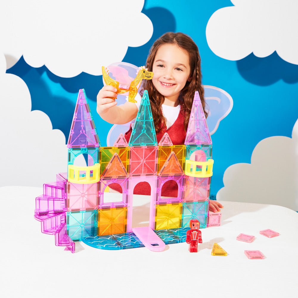 MAGNA-TILES® Castle Deluxe 48-Piece Construction Set - Image 5