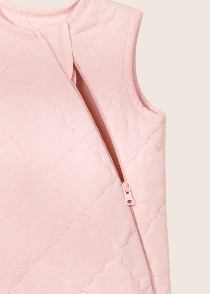 rise little earthling Quilted Sleep Bag - Pink / 0-6m - Image 5
