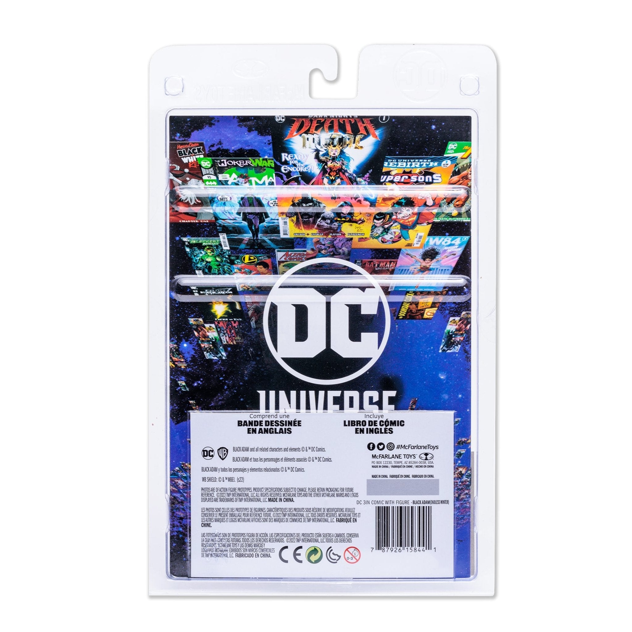 DC Direct - 3" Comic With Figure - Black Adam (Endless Winter) - Image 5