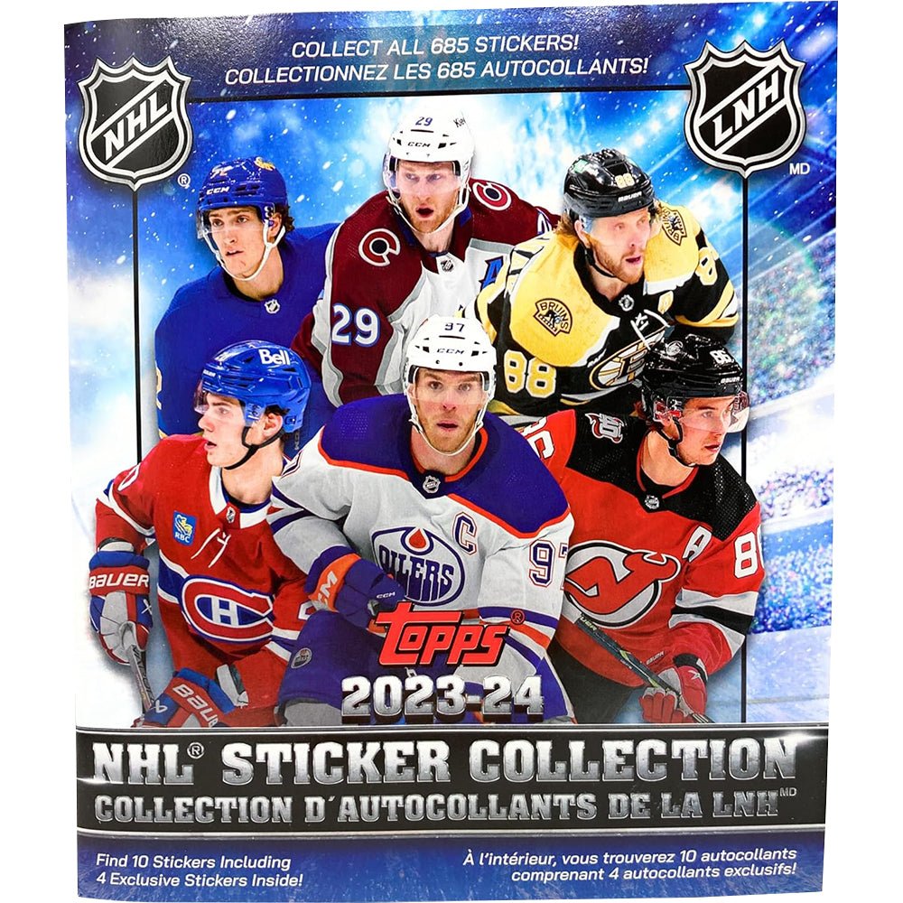 Non-Strategic Trading CardGame 2024 Topps NHL Sticker Book