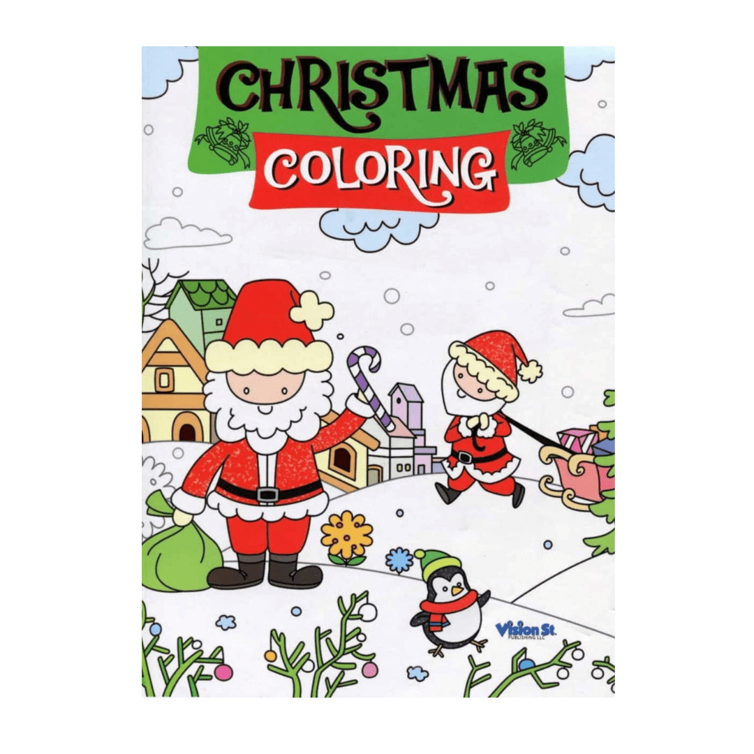 Christmas Colouring Book 80-page Vision St - Image 2