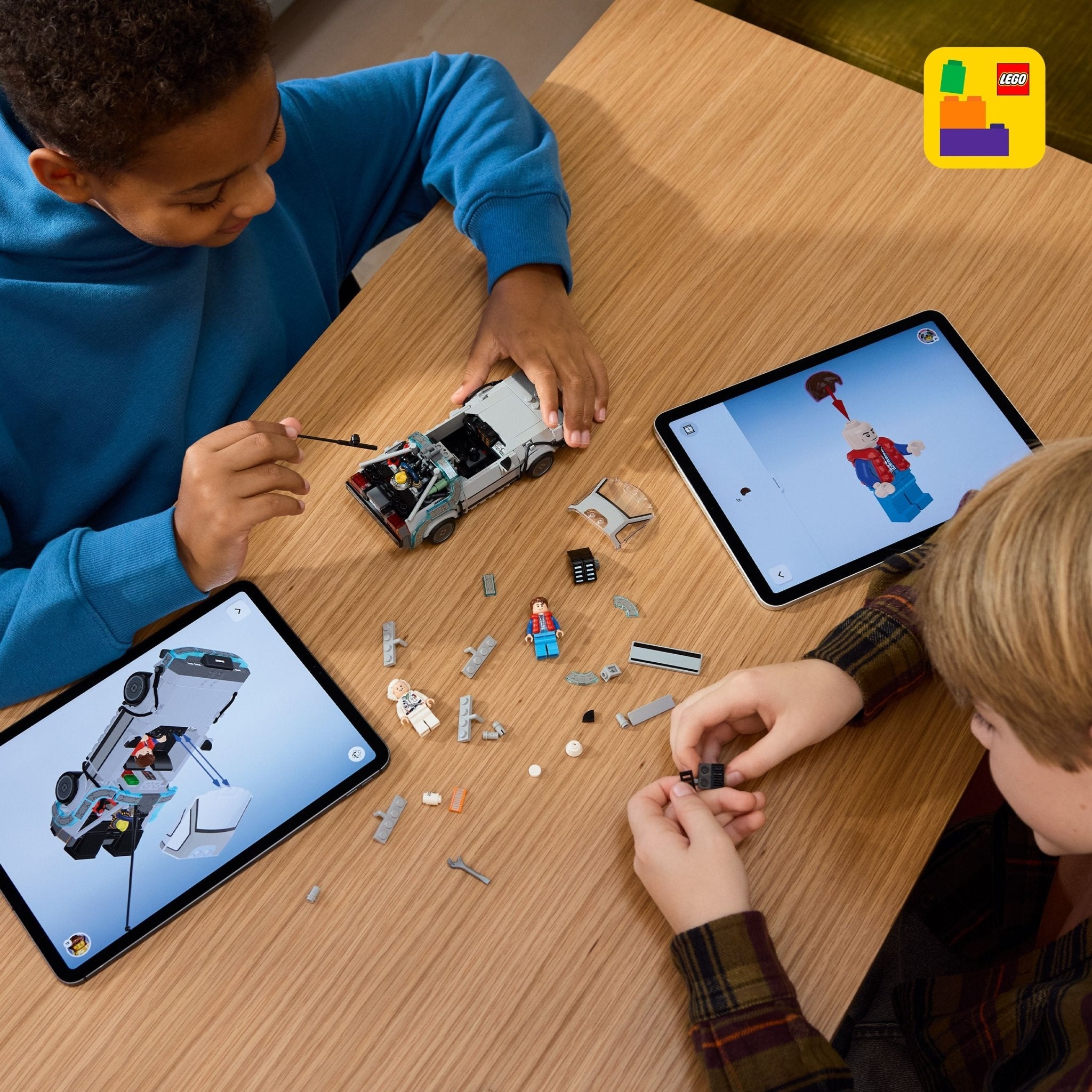 LEGO® Speed Champions LEGO® Time Machine from Back to the Future 77256 - Image 6