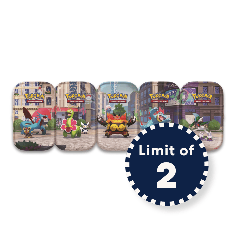 Pokemon Pokémon Lumiose City Mini Tin I Limit 2 per customer