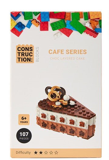 Made By Mastermind Toys MMT Mini Blocks Chocolate Layer Cake