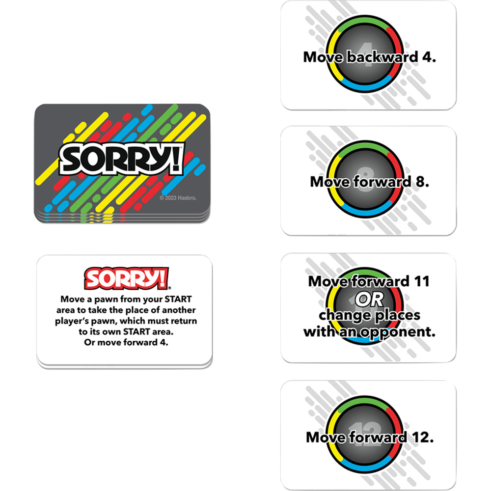 Hasbro Sorry! Grab and Go Game - Image 11