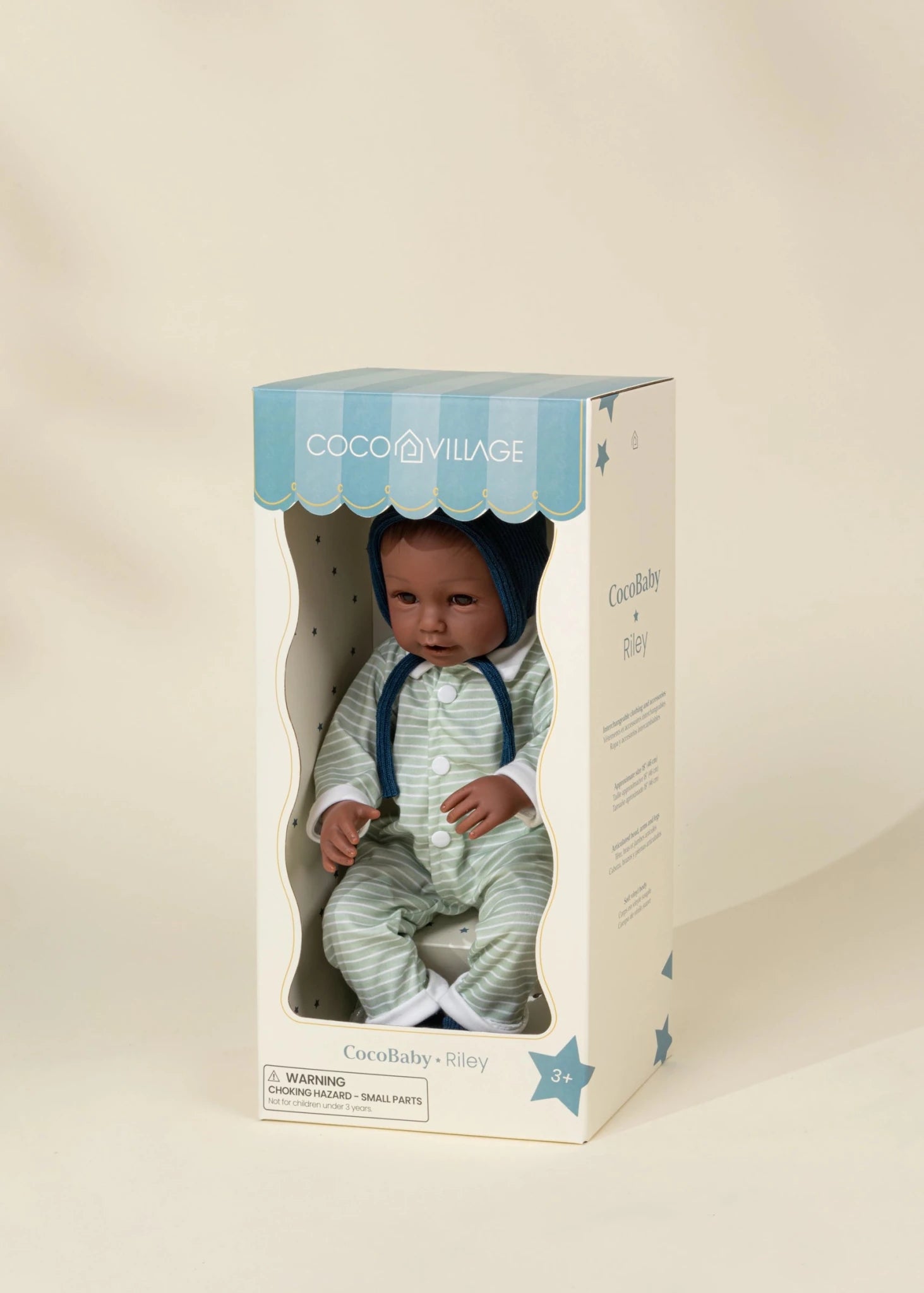 Coco Village Coco Baby Riley – 18" Baby Play Doll - Image 6