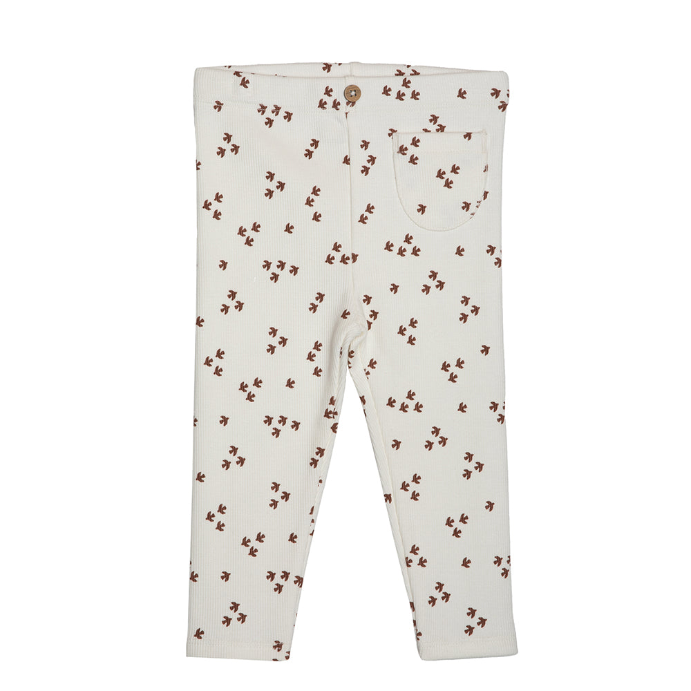 rise little earthling Pocket Leggings Andorra Birds 0-3m - Andorra Birds / 0-3m - Image 3