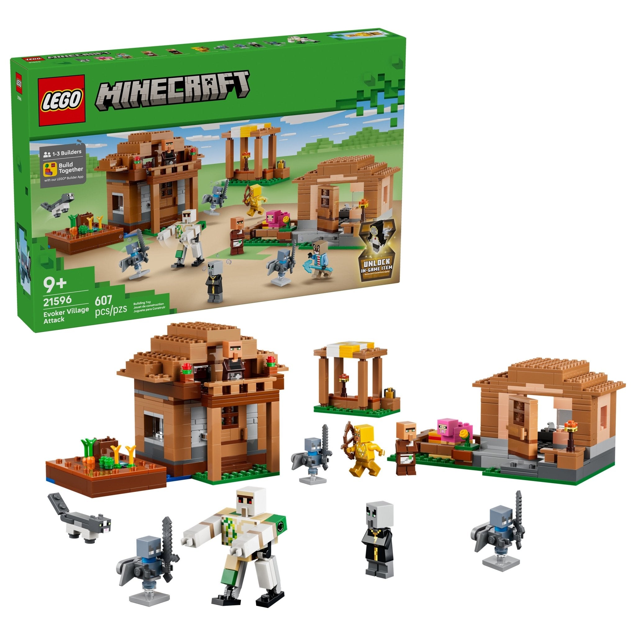 LEGO® Minecraft Evoker Village Attack 21596