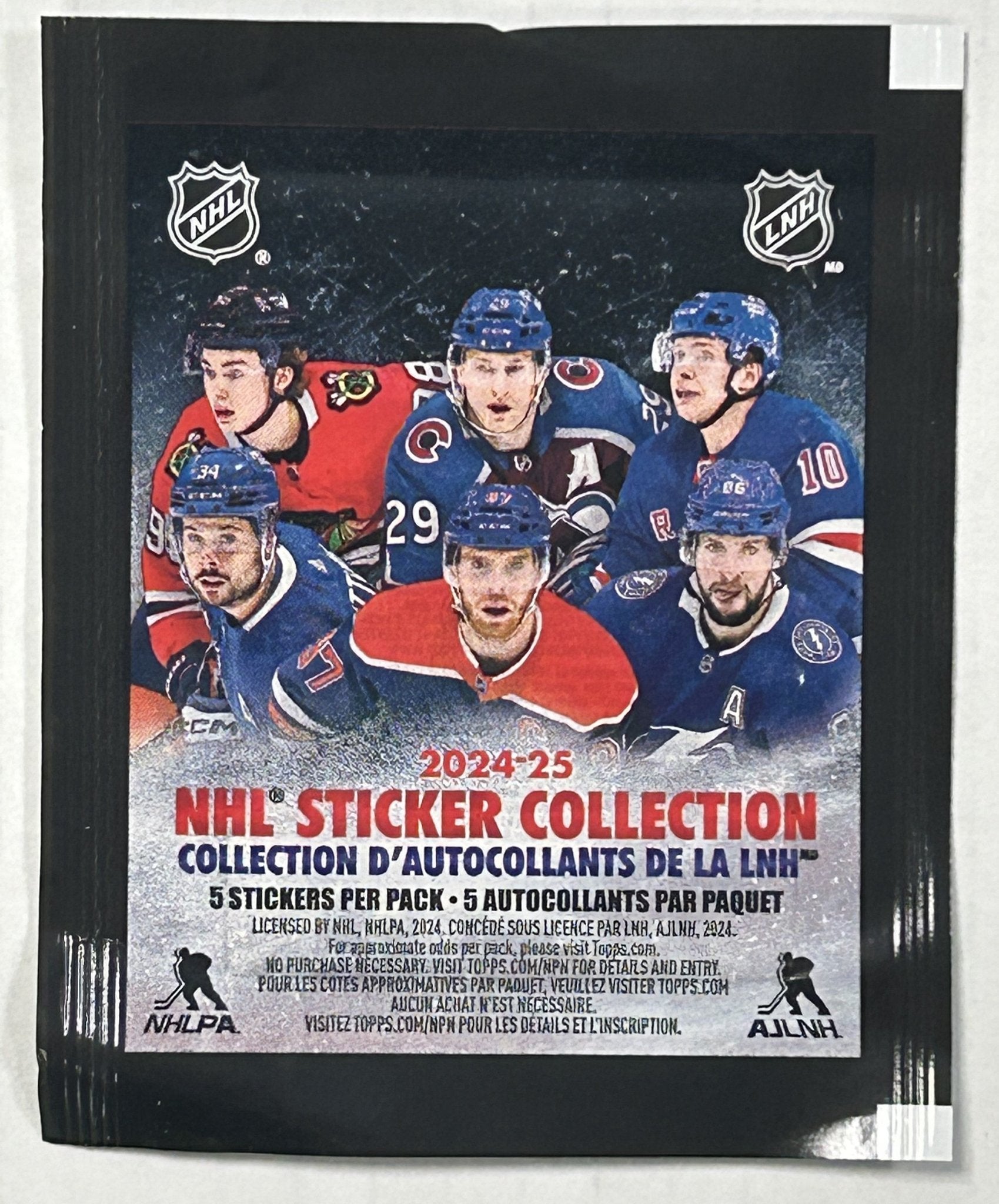2024-25 Topps NHL Collector Sticker Packs