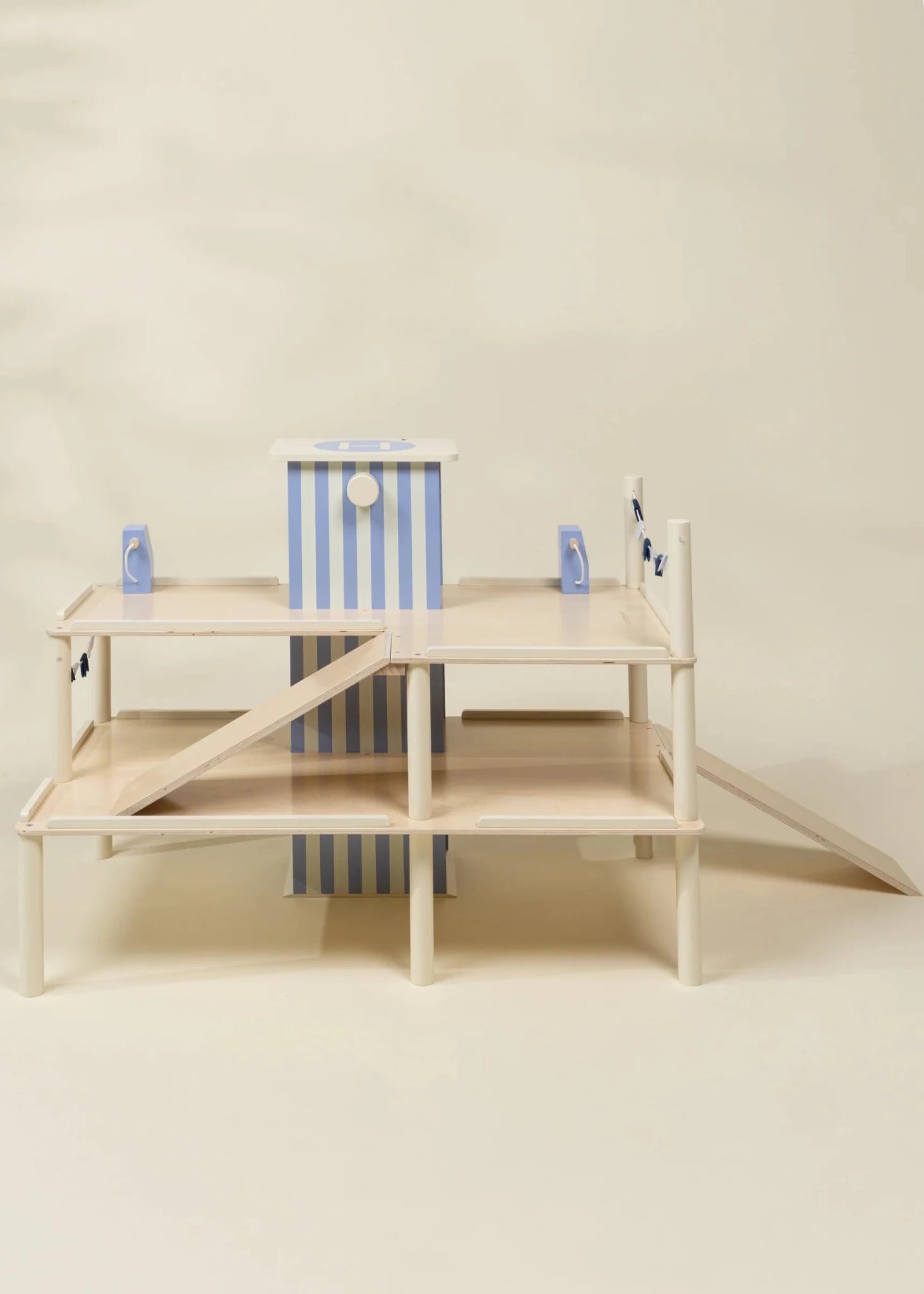 Coco Village Oversized Wooden Parking Garage Playset - Image 4