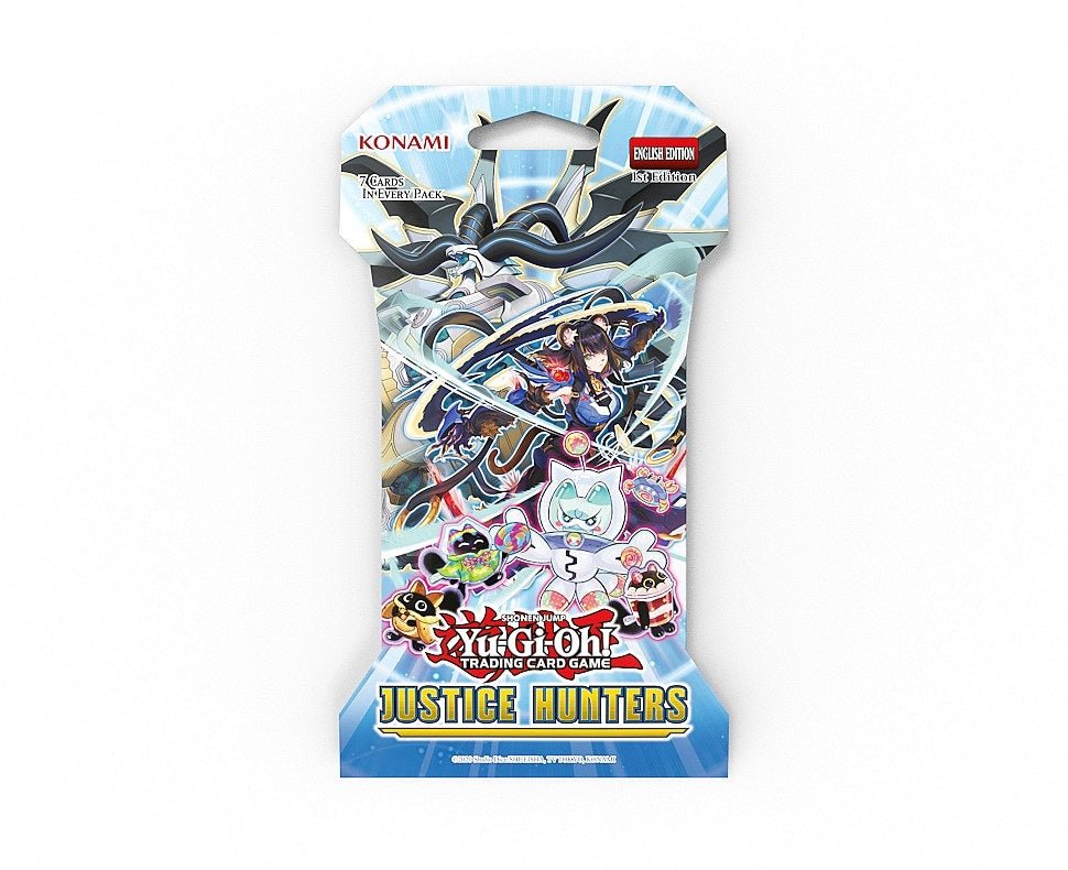 Yugioh Justice Hunters Sleeved Booster