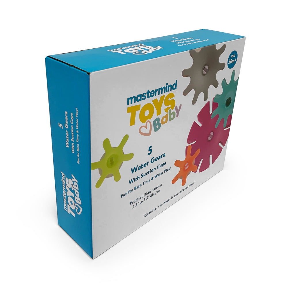 Mastermind Toys Baby Mastermind Toys Water Gears Bath Activity 5 Piece Set - Image 12