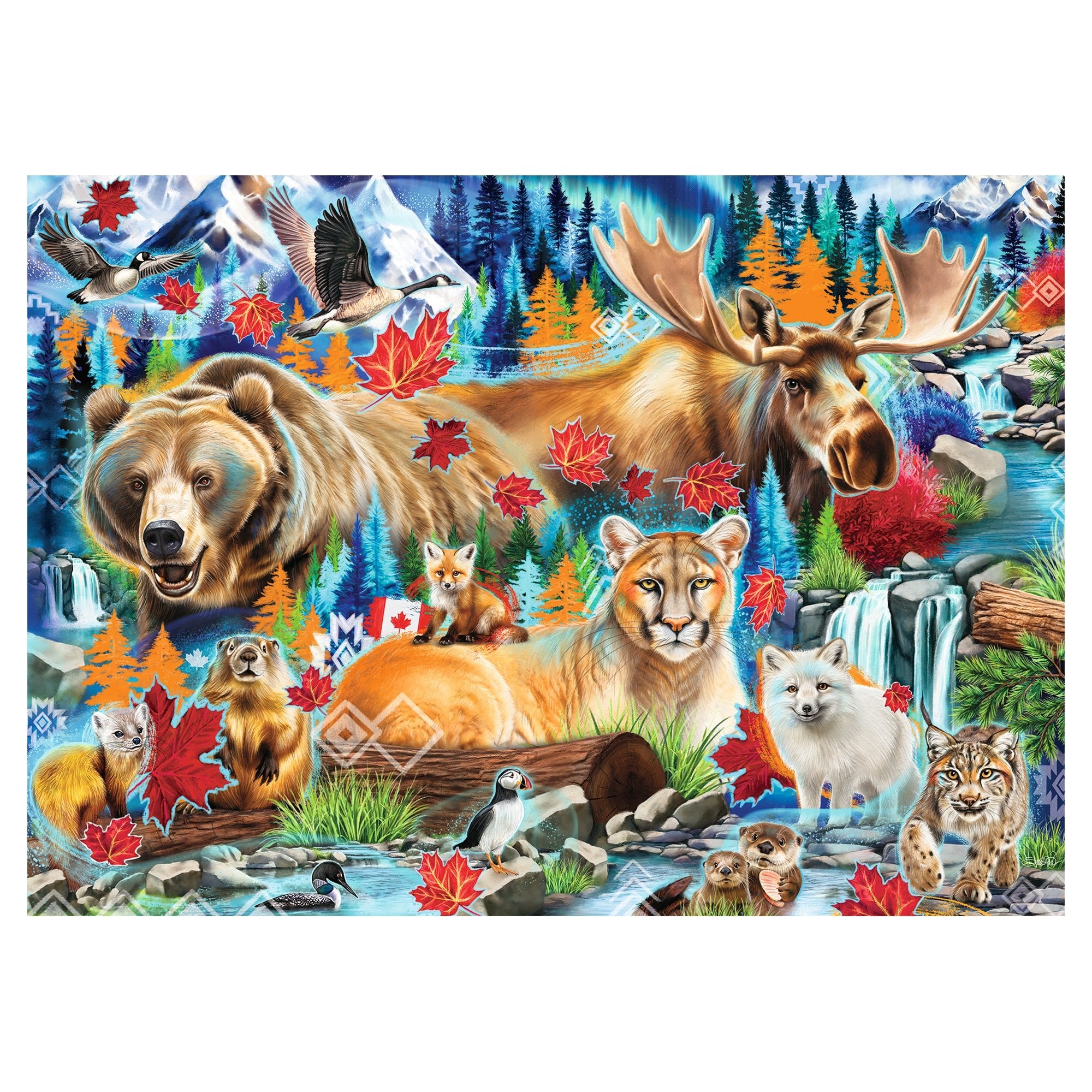 Ravensburger Wild Canada 1000 Pc Puzzle - Image 2