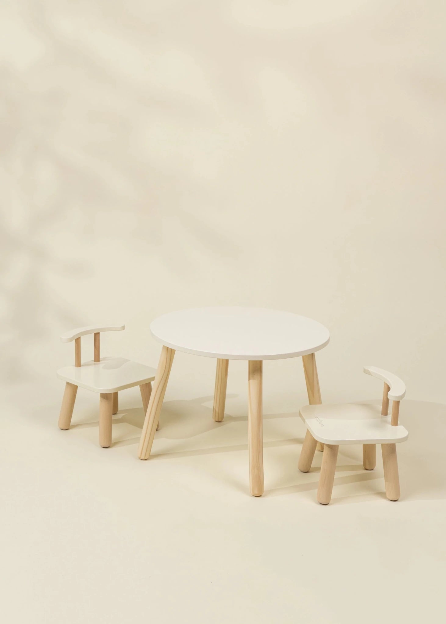 Coco Village Wooden Doll Table & Chairs Set - Image 4