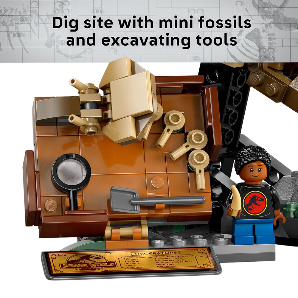 LEGO® Jurassic World Dinosaur Fossils: Triceratops Skull - Image 4