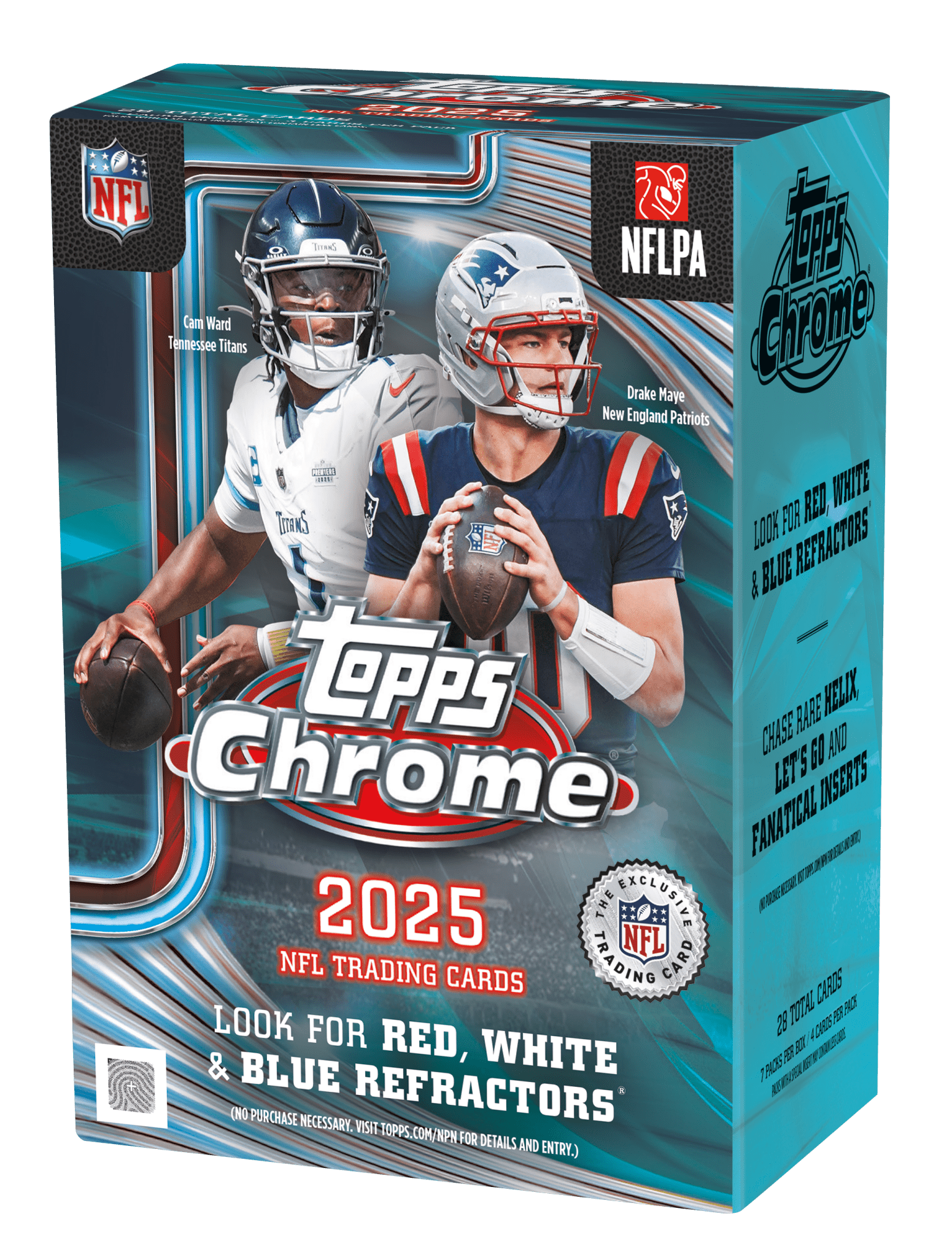 2025 TOPPS Chrome Football - Value Box