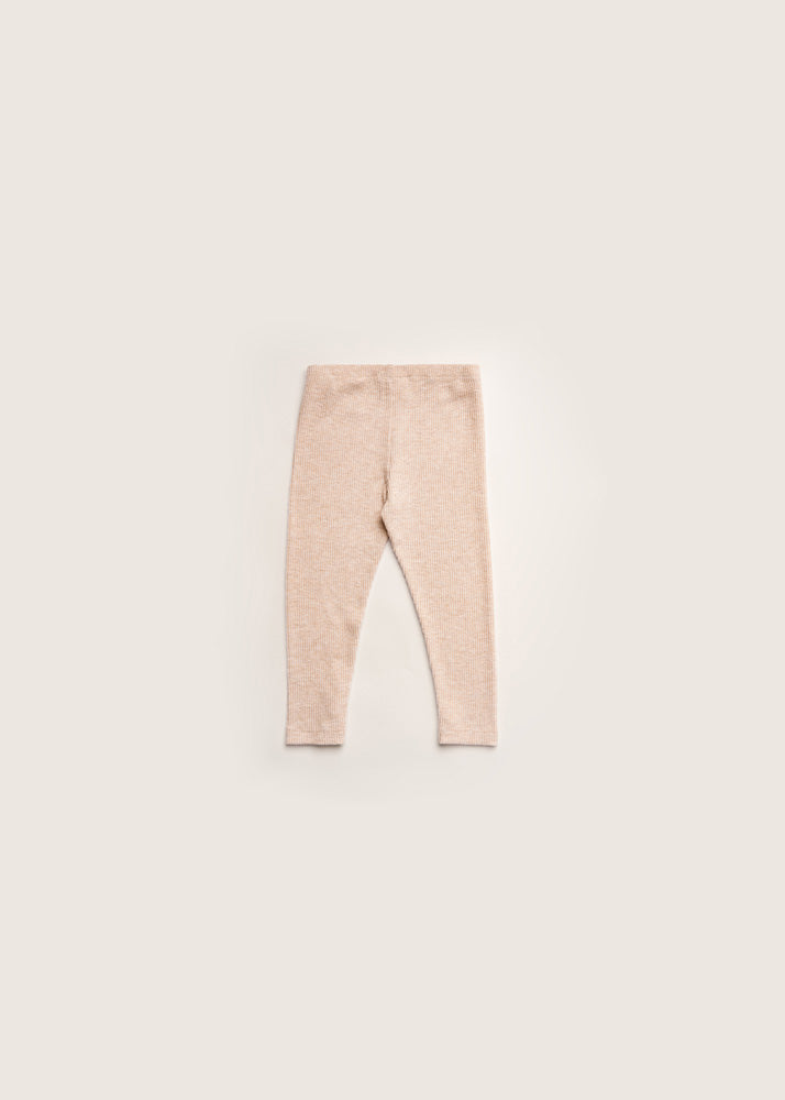 Rise Little Earthling Hacci Legging Oatmeal - Oatmeal / 9-12m - Image 3