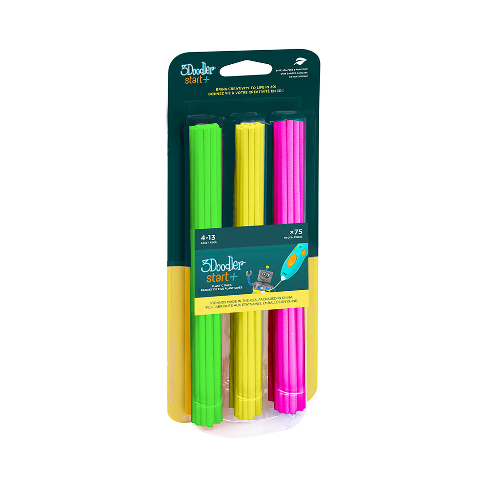 3Doodler Start+ Eco-Plastic Collection - Neon Glow - Image 2