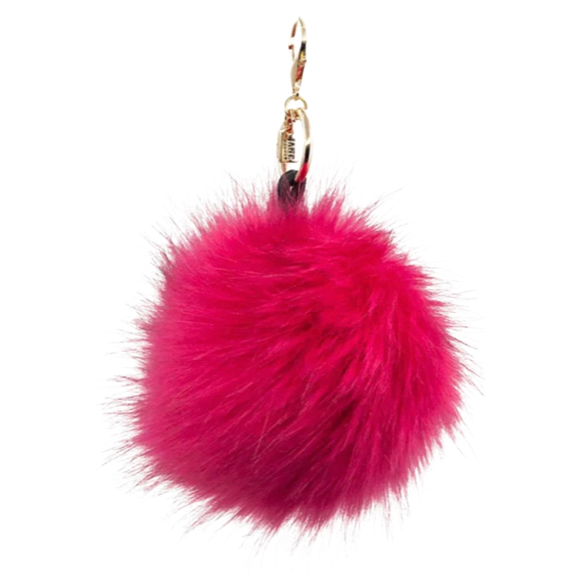 Jane The Brand Faux Single Pom Watermelon Bag Charm - Image 2