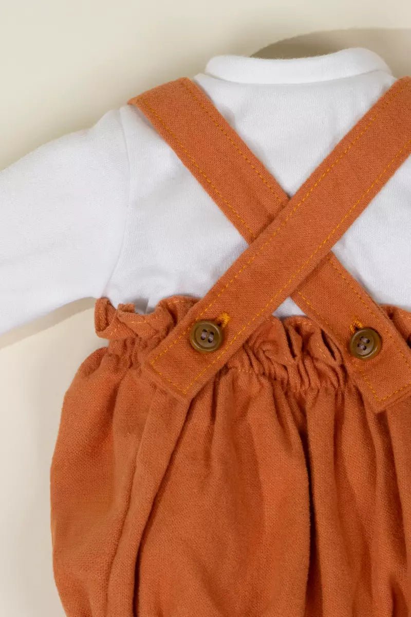 Coco Village Coco Baby 18" Baby Play Doll Clothing Set – Little Pumpkin - Image 5