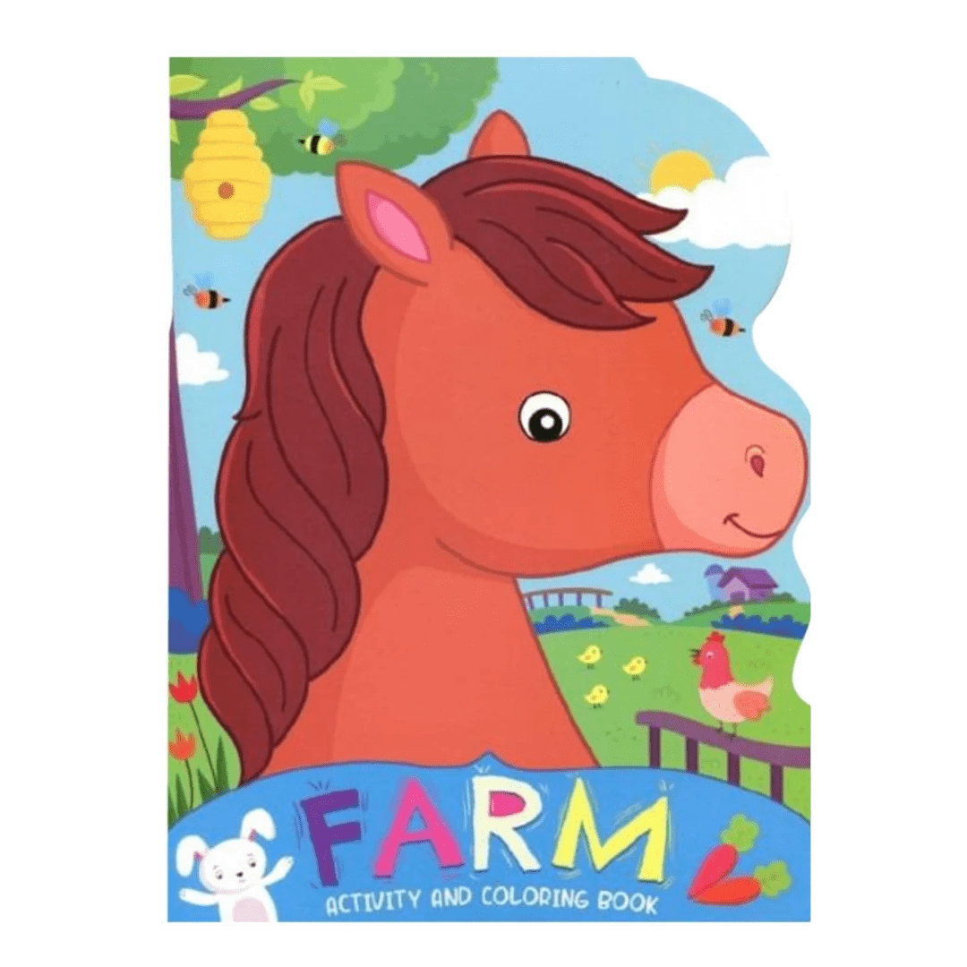 Die Cut Color & Activity Book