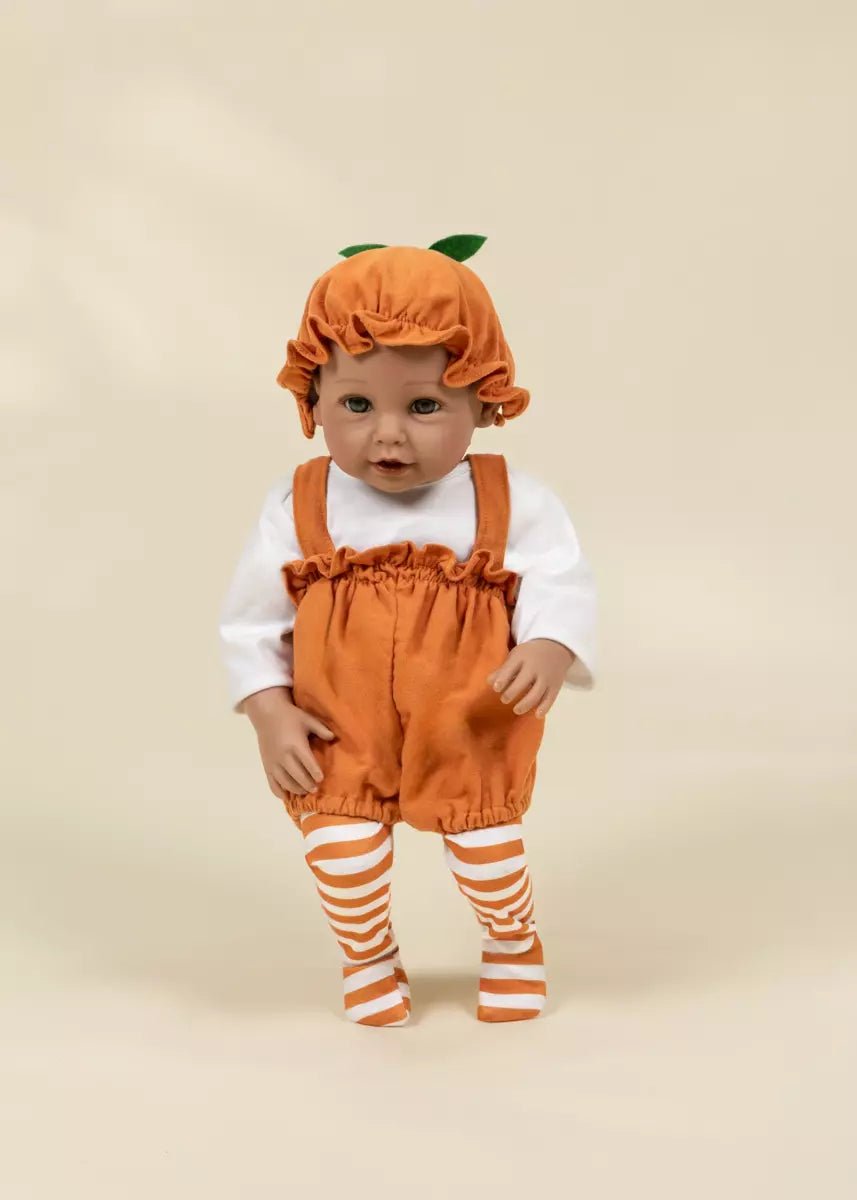 Coco Village Coco Baby 18" Baby Play Doll Clothing Set – Little Pumpkin - Image 2