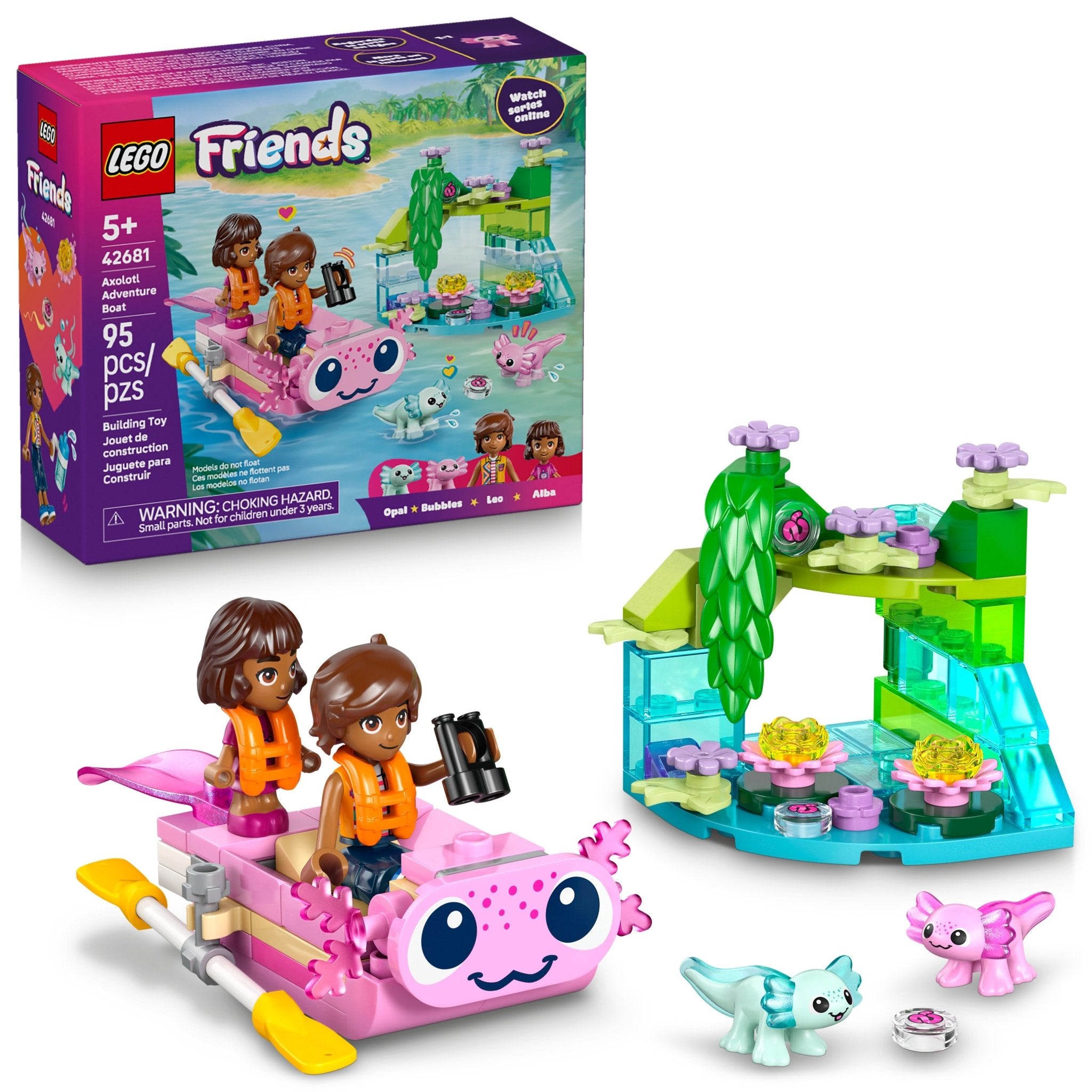 LEGO® Friends LEGO® Axolotl Adventure Boat 42681