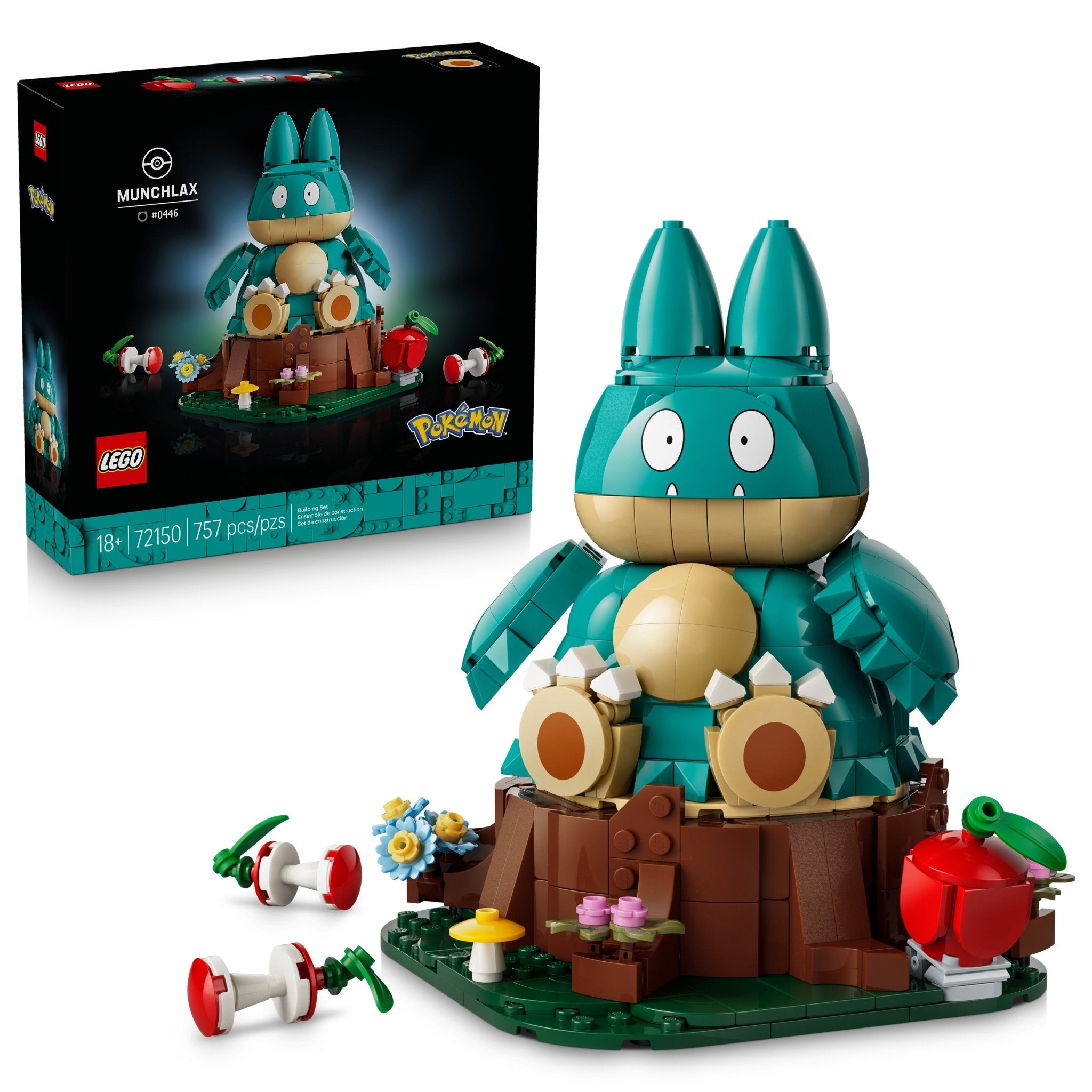 LEGO® Pokémon Munchlax Adult Building Set 72150