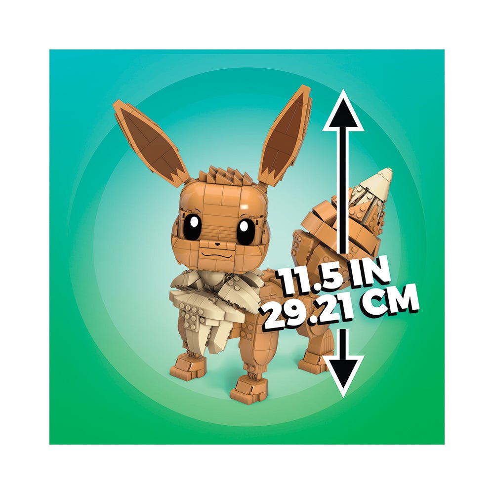 Pokemon Mega Construx Pokémon Jumbo Eevee - Image 5