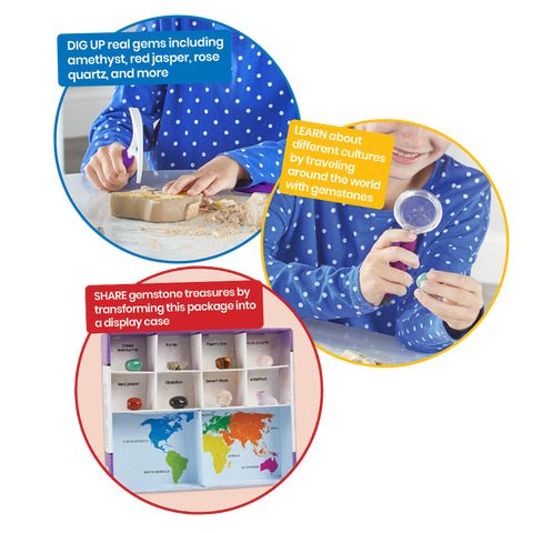 Hand2Mind World Of Gemstones Science Lab Kit - Image 4