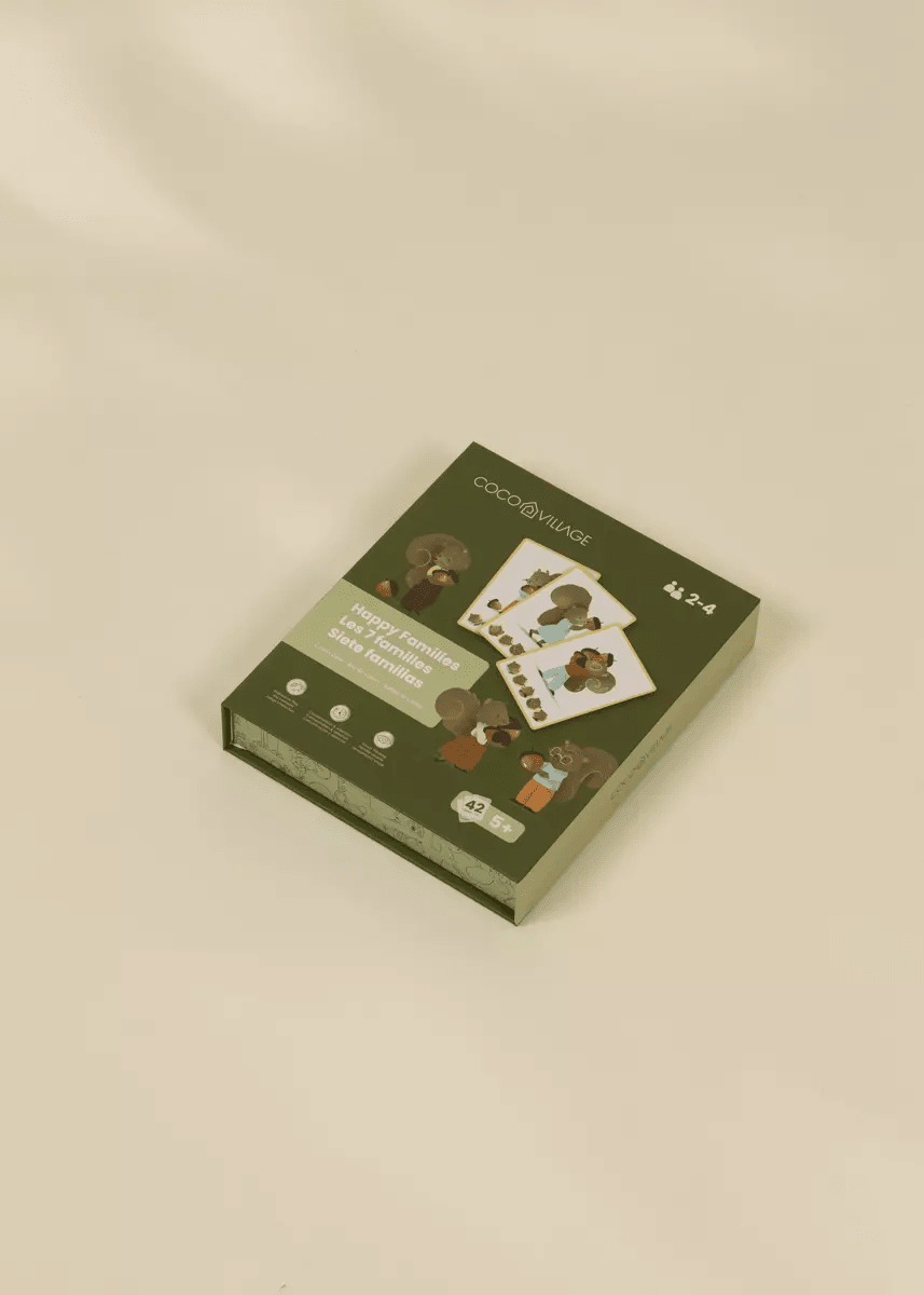 Coco Village Happy Families Card Game (42 Cards)