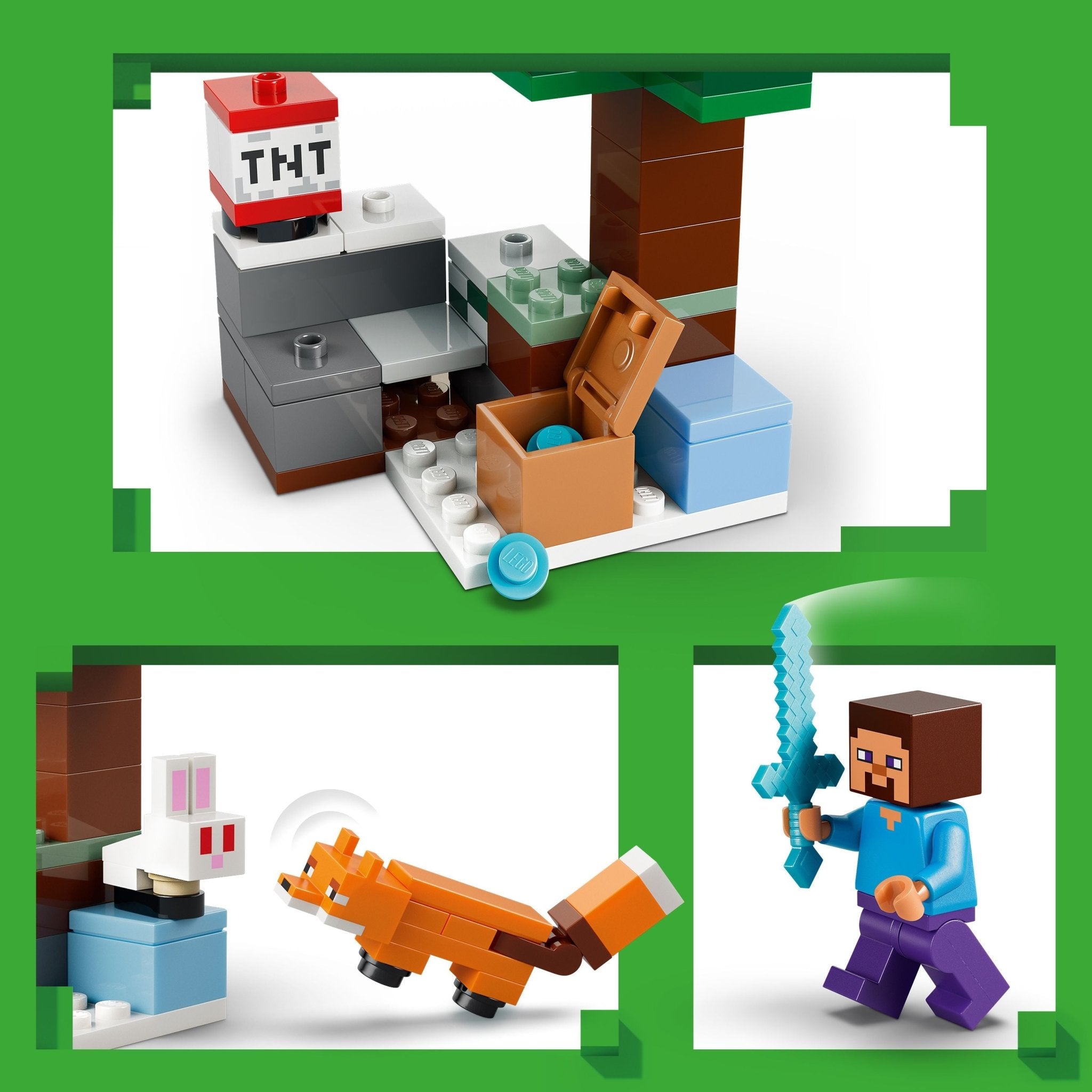 LEGO® Minecraft LEGO®Steve’s Taiga Adventure 21583 - Image 4