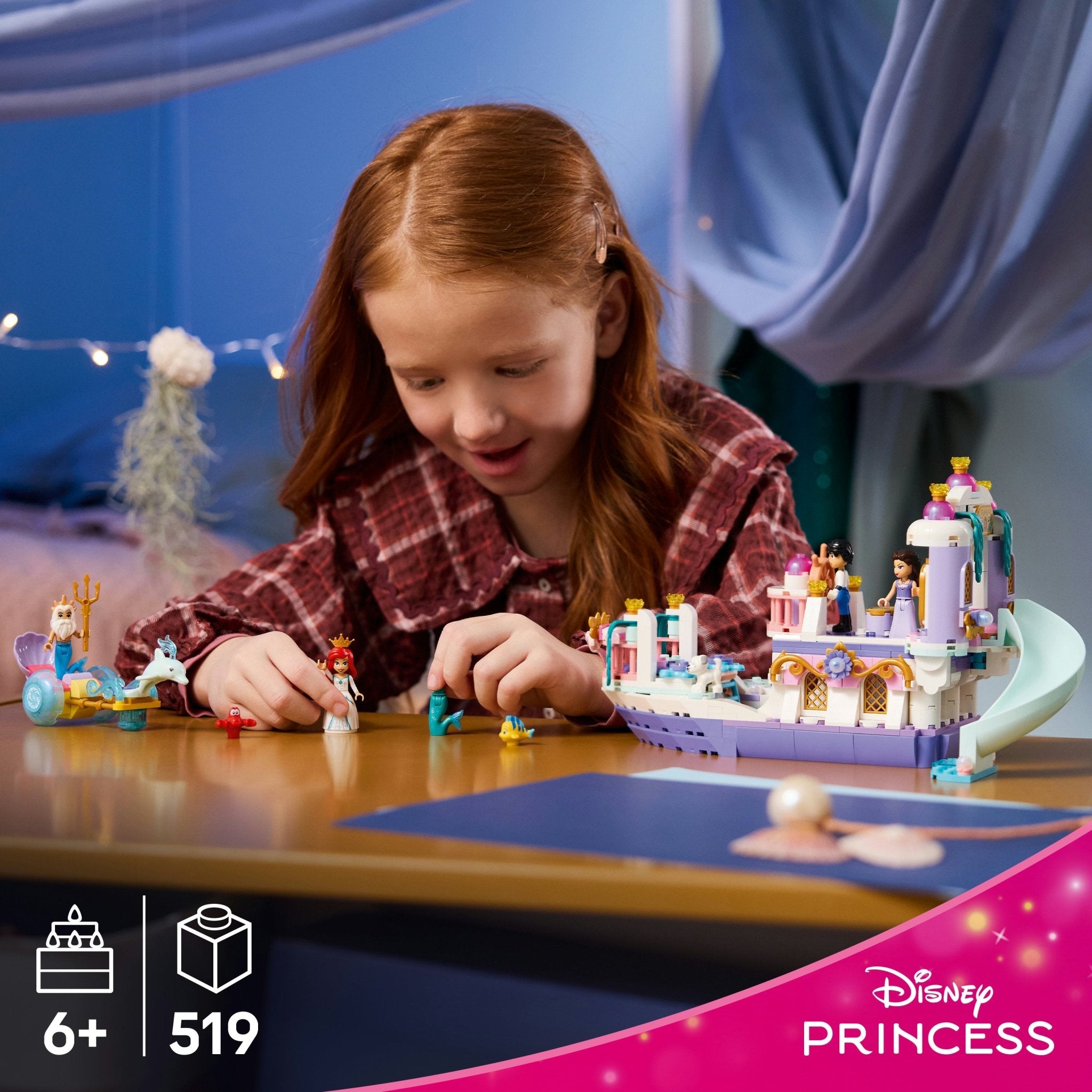 LEGO® Disney Princess Ariel’s Royal Wedding Boat 43299 - Image 2