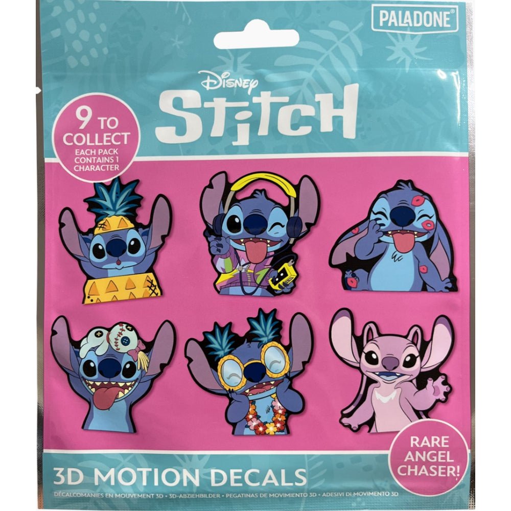 Stitch 3D Motion Decals in Blind Bag