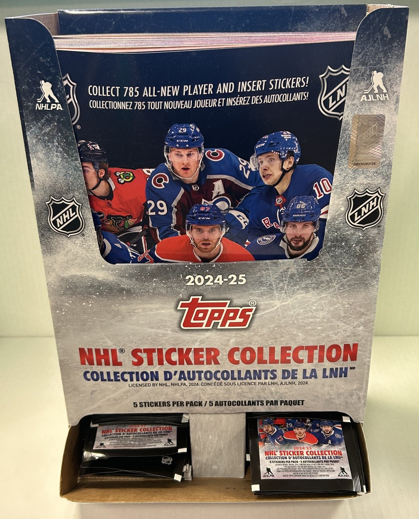 2024-25 Topps NHL Stickers Collector Album