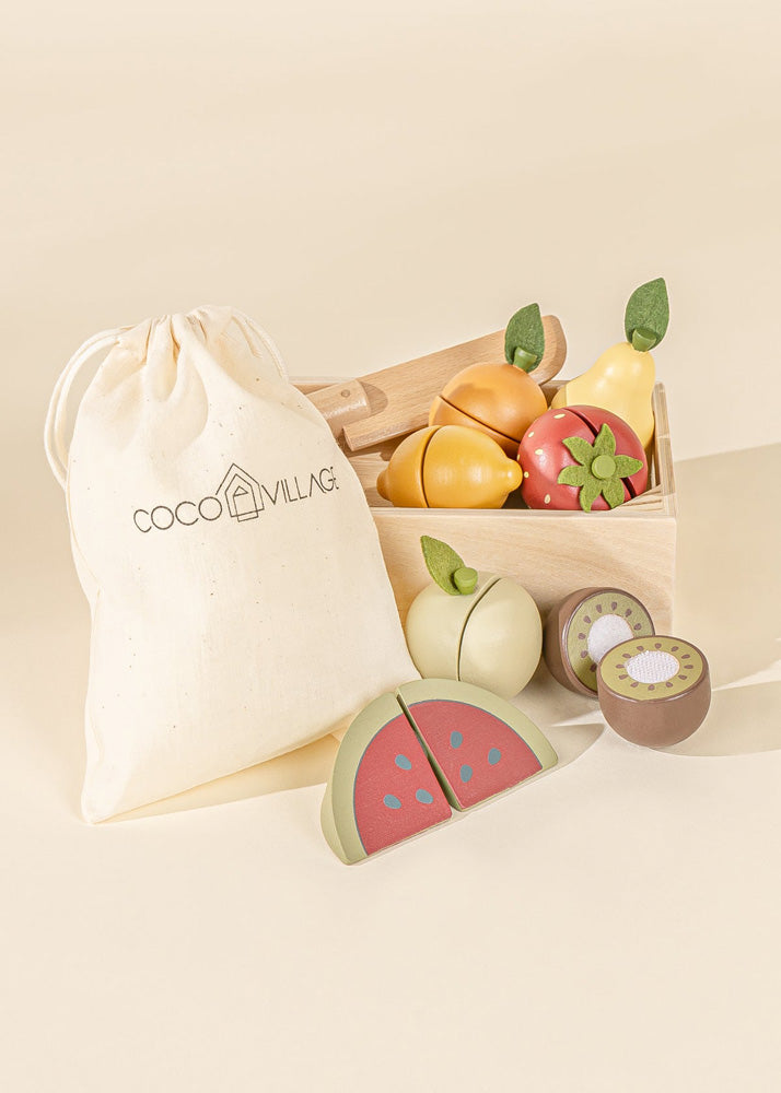 Coco Village Wooden Fruits playset - Image 3