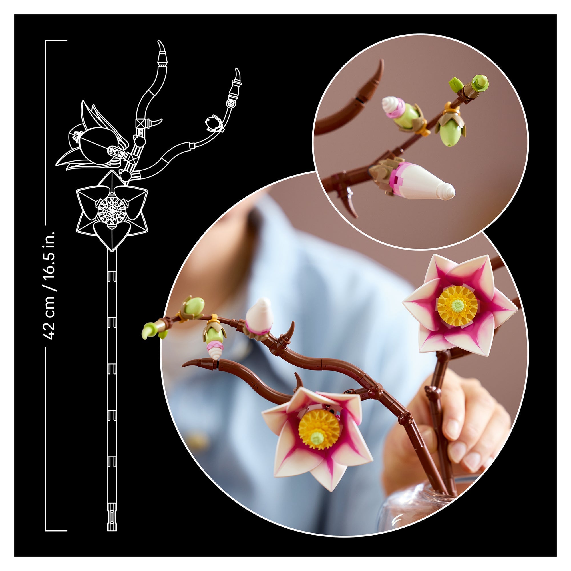 LEGO® Botanicals Magnolia Branches 11510 - Image 6