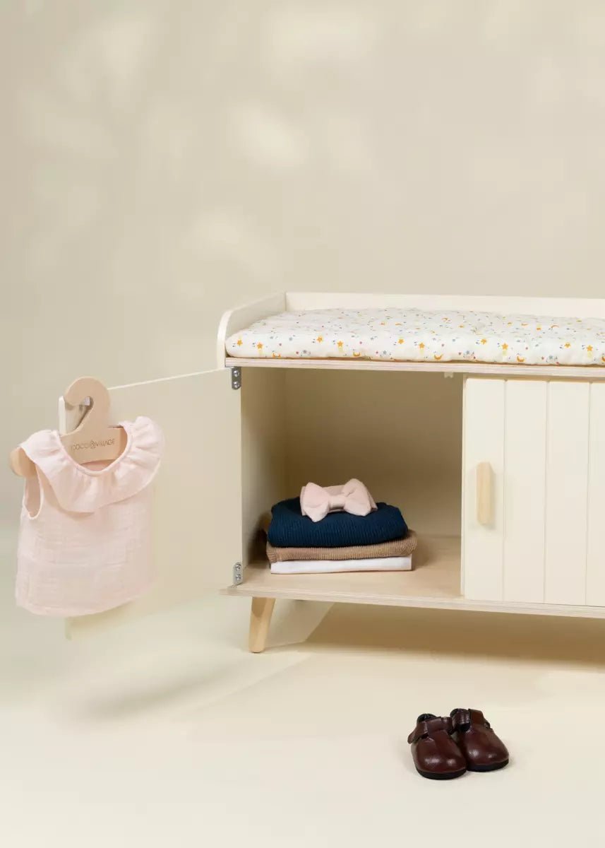Coco Village Wooden Doll Changing Table - Image 3
