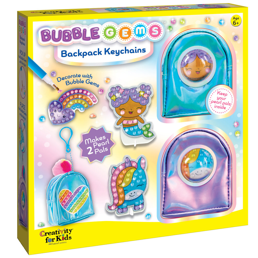 Creativity For Kids Bubble GemsTM Backpack Keychains - Image 4