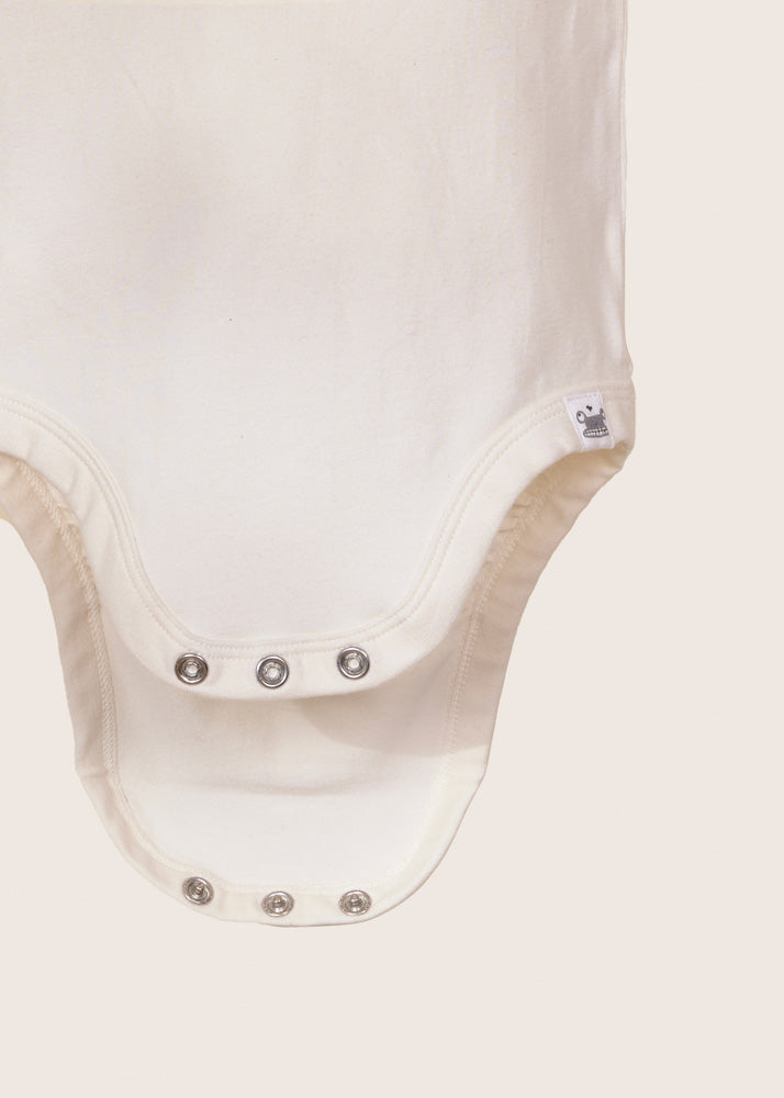 rise little earthling Ruffle Bodysuit - White / 18-24m - Image 2