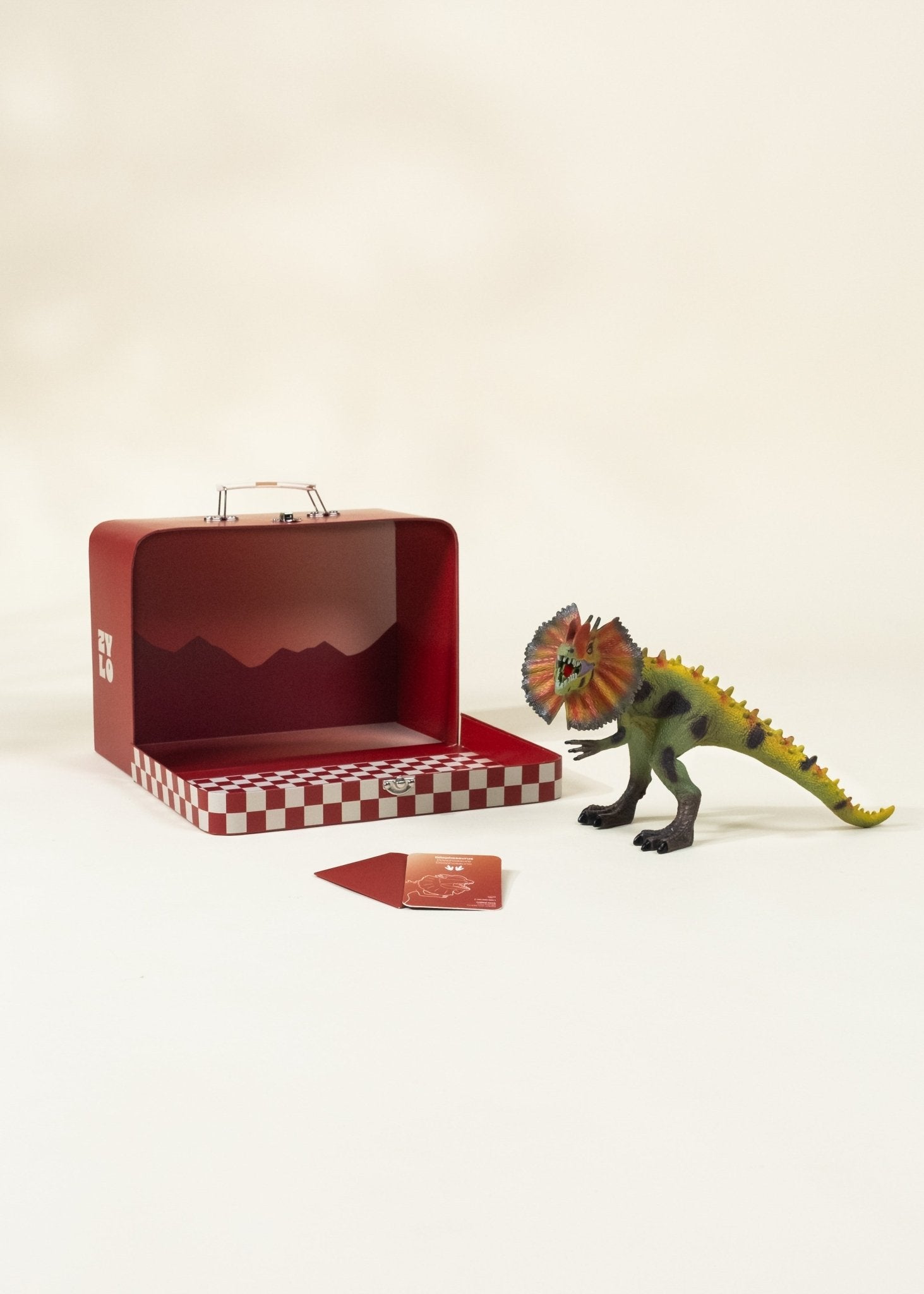 Coco Village Dilophosaurus Dinosaur in a Collectible Box