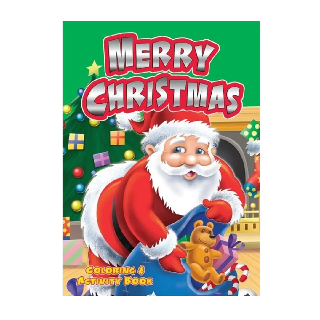 Christmas Jumbo 320 Page Coloring/Activity Book - Image 2