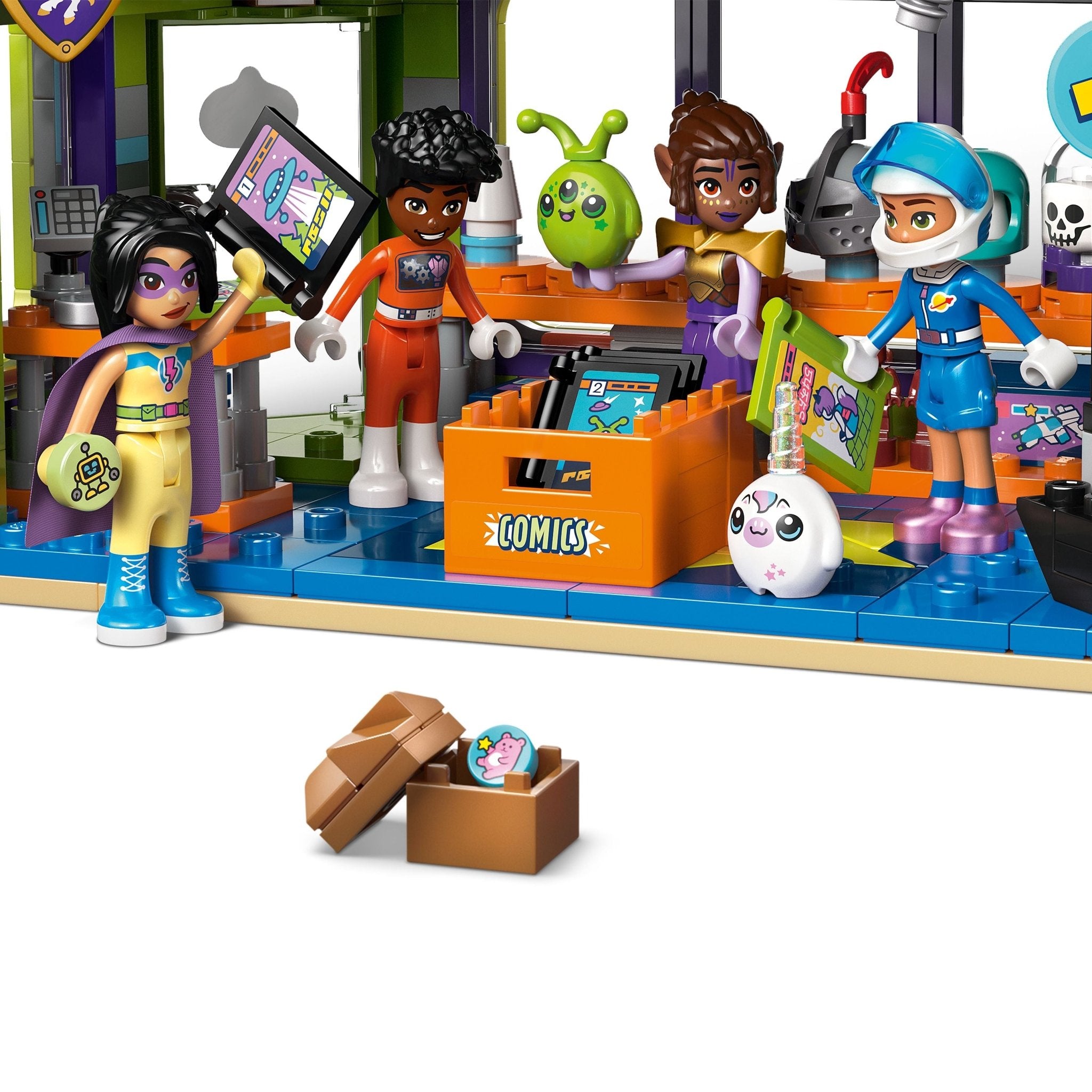 LEGO® Friends LEGO® Comic Book & Game Store 42674 - Image 3