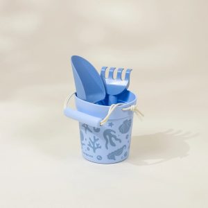 Coco Village Silicone Beach Bucket & Accessories (3 pcs) - Under the sea