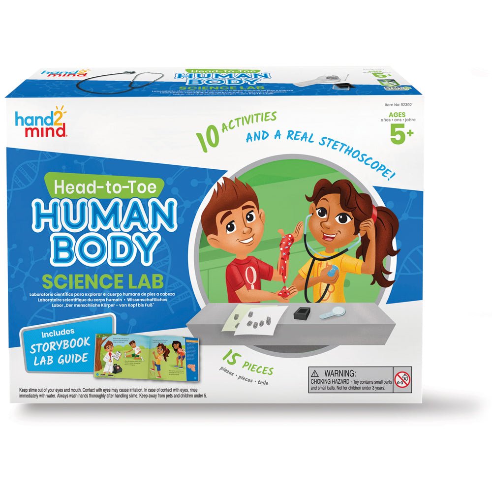 Hand2Mind Head-To-Toe Human Body Science Lab