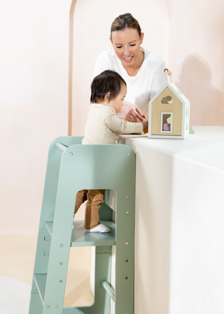 Coco Village Educational Tower - Seafoam - Image 19